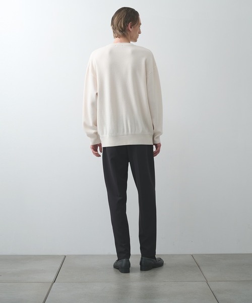 セール】【STUDIOUS】CASHMERE WOOL CREWNECK KNIT（ニット/セーター
