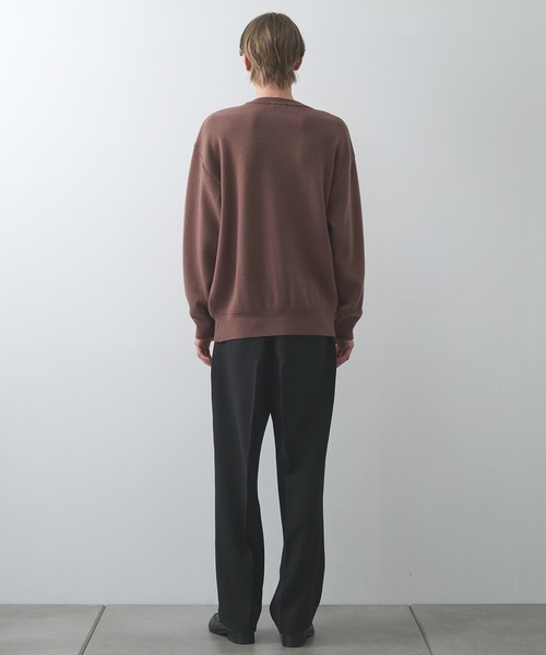 セール】【STUDIOUS】CASHMERE WOOL CREWNECK KNIT（ニット/セーター