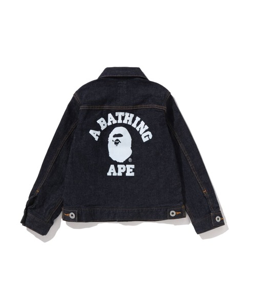 COLLEGE 10 OZ DENIM JACKET（デニムジャケット）｜A BATHING APE（ア