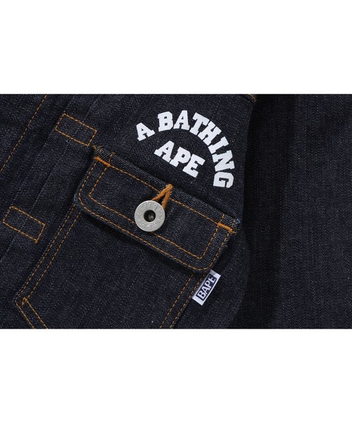 COLLEGE 10 OZ DENIM JACKET（デニムジャケット）｜A BATHING APE（ア