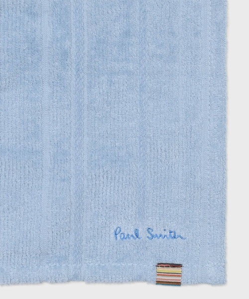 Paul Smith(ポールスミス)の「"Shadow Stripe" ベロアハンドタオル【160370 HAND】(ハンカチ/ハンドタオル・メンズ・ダークグリーン/ライトブルー/ネイビー・FREE)」の5枚目の写真