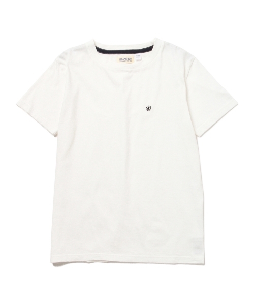 BEAMS BOY（ビームスボーイ）の「BEAMS BOY / BB刺繍 Tシャツ（Tシャツ/カットソー・レディース・ホワイト/グレー/オレンジ/グリーン/サックスブルー/ネイビー・ONE SIZE）」の12枚目の写真