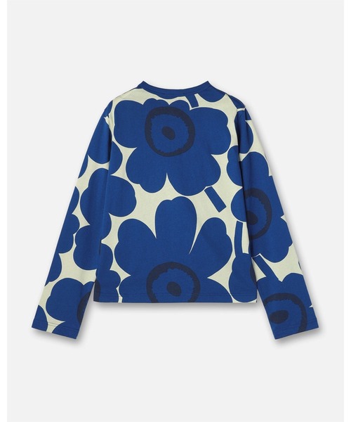 marimekko(マリメッコ)の「【kioski】Efekti Unikko / shirt(Tシャツ/カットソー・レディース・ブルー・LARGE/MEDIUM/SMALL/X-SMALL/X-LARGE)」の6枚目の写真