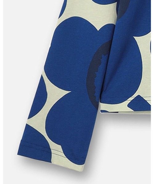 marimekko(マリメッコ)の「【kioski】Efekti Unikko / shirt(Tシャツ/カットソー・レディース・ブルー・LARGE/MEDIUM/SMALL/X-SMALL/X-LARGE)」の8枚目の写真