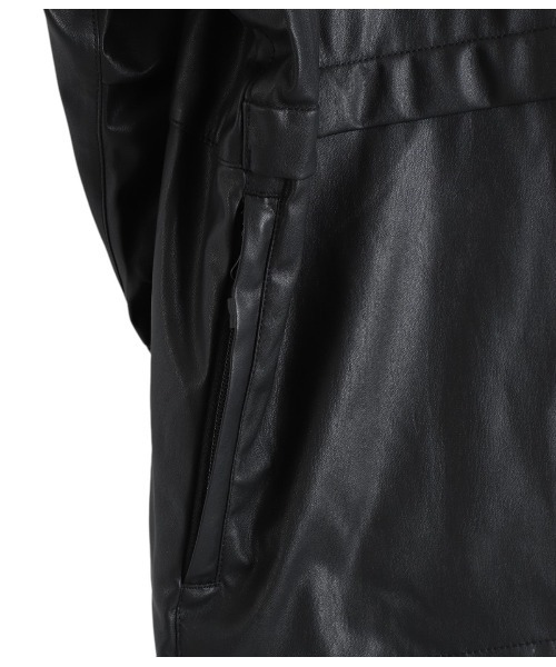 DAIWA PIER39（ダイワピア39）の「DAIWA PIER39 / ダイワ ピアサーティナイン：TECH SYNTHETIC SKIN WINDBREAKER JACKET：BJ-40025W[PIE]（ブルゾン・メンズ・ブラック・L/M/S）」の4枚目の写真