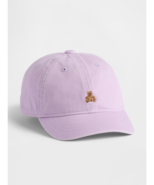 GAP(ギャップ)の「オーバーダイ ブラナンベア ベースボールキャップ (幼児)(キャップ・キッズ・グリーン/ピンク/イエロー/ラベンダー/アイボリー/ブルー・0-6M/6-12M/12-24M/2-3 YRS)」の5枚目の写真