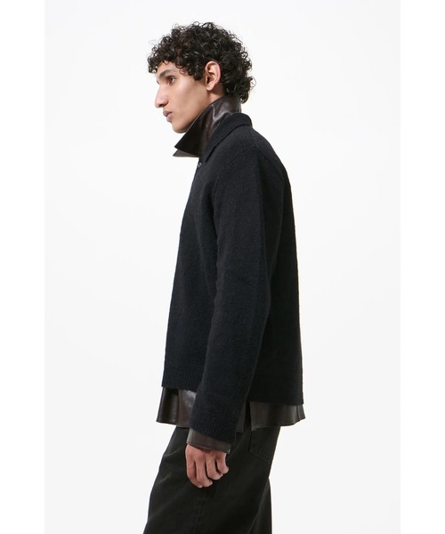 Our Legacy(アワーレガシー)の「OUR LEGACY EVENING POLO(ニット/セーター・メンズ・ブラック・46/44)」の4枚目の写真