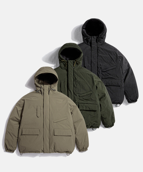 ESPIONAGE（エスピオナジ）の「Dyer Hooded Down Parka Taupe（ダウンジャケット/コート・レディース・その他・M/L/XL）」の4枚目の写真