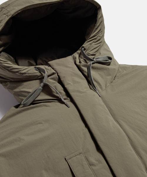 ESPIONAGE（エスピオナジ）の「Dyer Hooded Down Parka Taupe（ダウンジャケット/コート・レディース・その他・M/L/XL）」の5枚目の写真