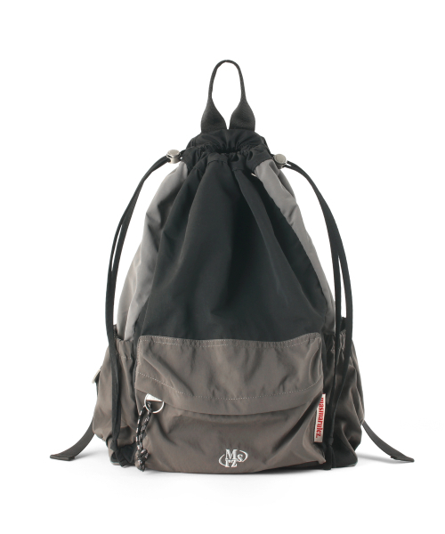 MASMARULEZ（マスマルールズ）の「[INT] Mixed Easy Draw Backpack _ Charcoal（バックパック/リュック・レディース・その他・FREE）」の5枚目の写真