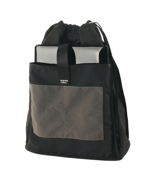 MASMARULEZ（マスマルールズ）の「[INT] Mixed Easy Draw Backpack _ Charcoal（バックパック/リュック・レディース・その他・FREE）」の6枚目の写真