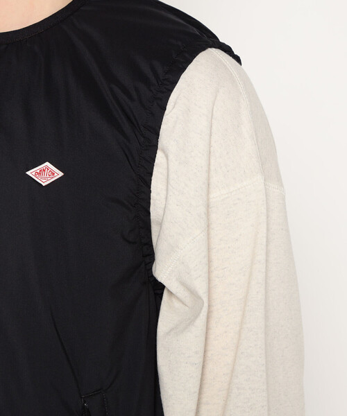 DANTON（ダントン）の「Men's Insulation Collarless Vest（その他アウター・メンズ・ブラウン系その他2/オリーブ/ブラック・L/XL/XXL/S/M/XS）」の11枚目の写真