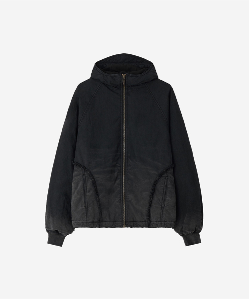 BLR(ビーエルアール)の「Destroyed Gradation Washing Puffer Jacket(ダウンジャケット/コート・メンズ・その他・LARGE/MEDIUM/SMALL)」の1枚目の写真