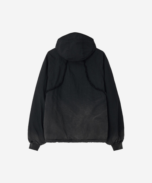 BLR(ビーエルアール)の「Destroyed Gradation Washing Puffer Jacket(ダウンジャケット/コート・メンズ・その他・LARGE/MEDIUM/SMALL)」の2枚目の写真