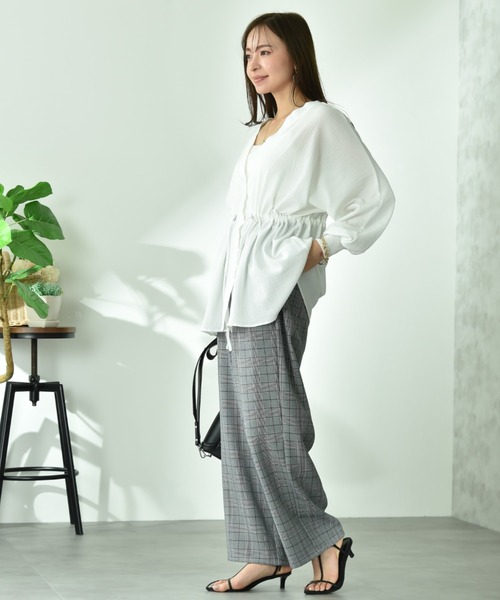 INTERPLANET(インタープラネット)の「エステルツイル柄アソートパンツ(その他パンツ・レディース・グレー/ブラック・FREE)」の17枚目の写真