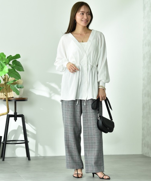 INTERPLANET(インタープラネット)の「エステルツイル柄アソートパンツ(その他パンツ・レディース・グレー/ブラック・FREE)」の18枚目の写真