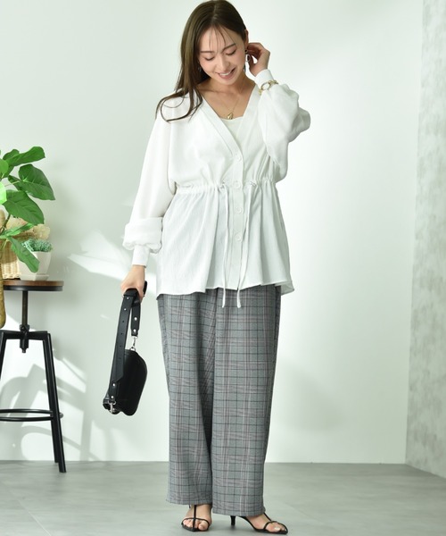 INTERPLANET(インタープラネット)の「エステルツイル柄アソートパンツ(その他パンツ・レディース・グレー/ブラック・FREE)」の16枚目の写真