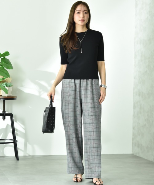 INTERPLANET(インタープラネット)の「エステルツイル柄アソートパンツ(その他パンツ・レディース・グレー/ブラック・FREE)」の22枚目の写真