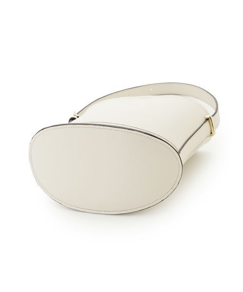 FRAY I.D（フレイアイディー）の「カーブラインミニバスケットバッグ（ハンドバッグ・レディース・アイボリー/ブラック/グリーン/ピンク・F）」の13枚目の写真