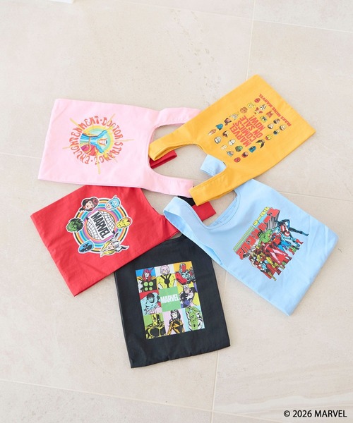 LOWRYS FARM（ローリーズファーム）の「ＭＡＲＶＥＬ／エコバック　639648（エコバッグ/サブバッグ・キッズ・ブルー/ブラック/イエロー/レッド/ピンク・FREE）」の14枚目の写真