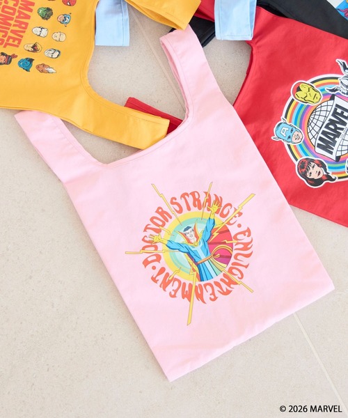 LOWRYS FARM（ローリーズファーム）の「ＭＡＲＶＥＬ／エコバック　639648（エコバッグ/サブバッグ・キッズ・ブルー/ブラック/イエロー/レッド/ピンク・FREE）」の16枚目の写真