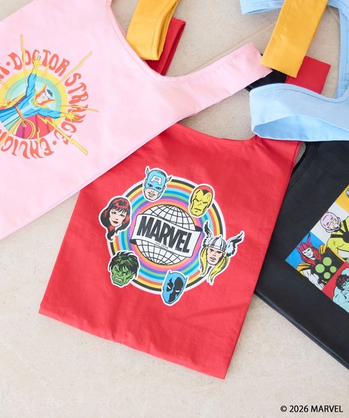 LOWRYS FARM（ローリーズファーム）の「ＭＡＲＶＥＬ／エコバック　639648（エコバッグ/サブバッグ・キッズ・ブルー/ブラック/イエロー/レッド/ピンク・FREE）」の17枚目の写真