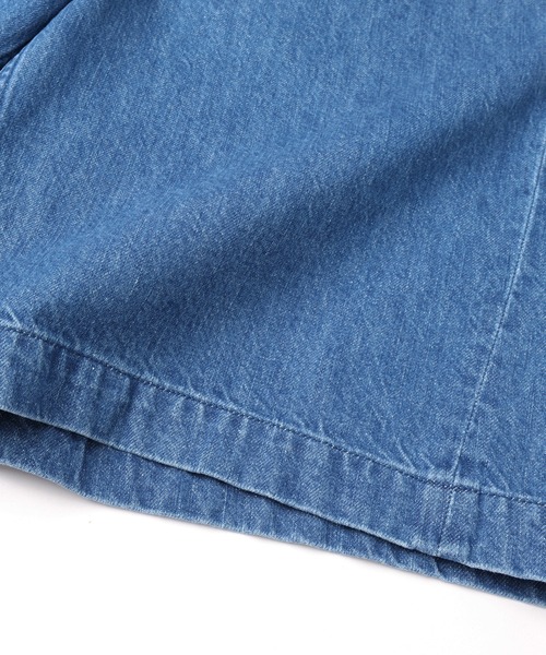CULLNI（クルニ）の「Asymmetrical Pocket Denim Half Pant（デニムパンツ・メンズ・ネイビー/ブラック/ブルー・2/1/0）」の10枚目の写真