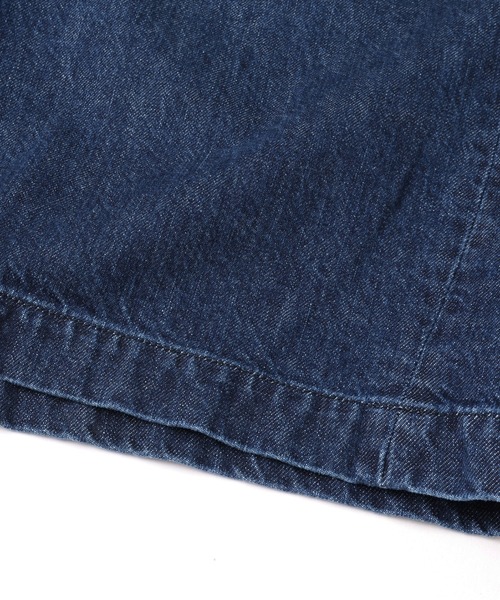 CULLNI（クルニ）の「Asymmetrical Pocket Denim Half Pant（デニムパンツ・メンズ・ネイビー/ブラック/ブルー・2/1/0）」の15枚目の写真