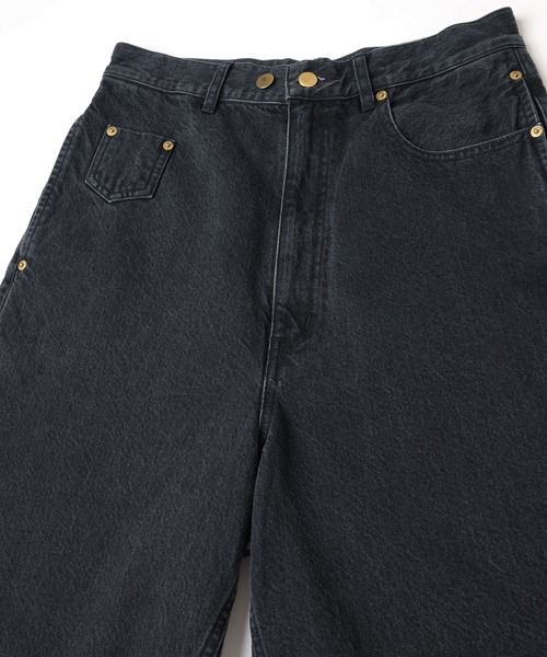 CULLNI（クルニ）の「Asymmetrical Pocket Denim Half Pant（デニムパンツ・メンズ・ネイビー/ブラック/ブルー・2/1/0）」の18枚目の写真