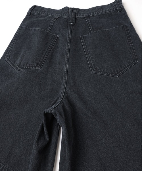 CULLNI（クルニ）の「Asymmetrical Pocket Denim Half Pant（デニムパンツ・メンズ・ネイビー/ブラック/ブルー・2/1/0）」の19枚目の写真