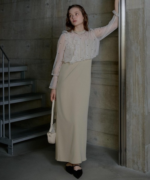 Pearl blouse set dress（ドレス）｜LE'RURE（リルアー）の