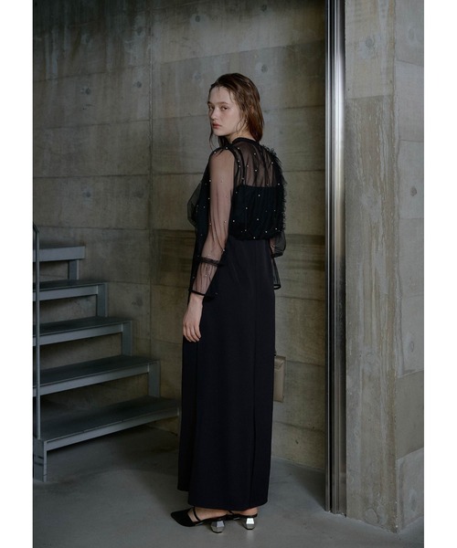 Pearl blouse set dress（ドレス）｜LE'RURE（リルアー）の