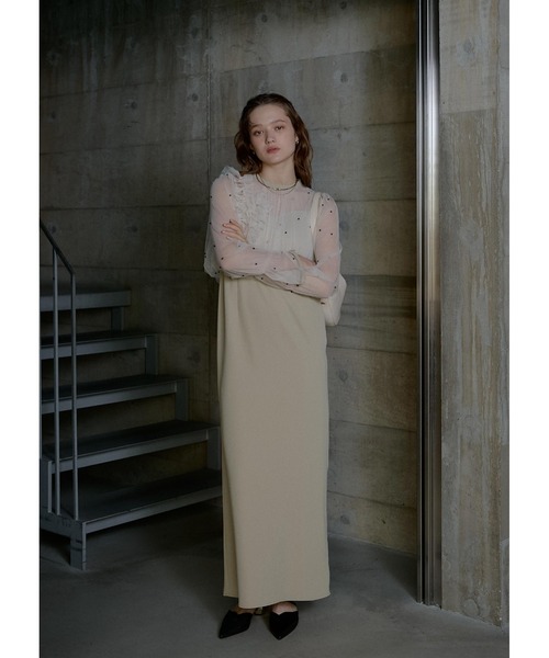 Pearl blouse set dress（ドレス）｜LE'RURE（リルアー）の