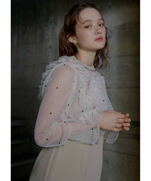 Pearl blouse set dress（ドレス）｜LE'RURE（リルアー）の
