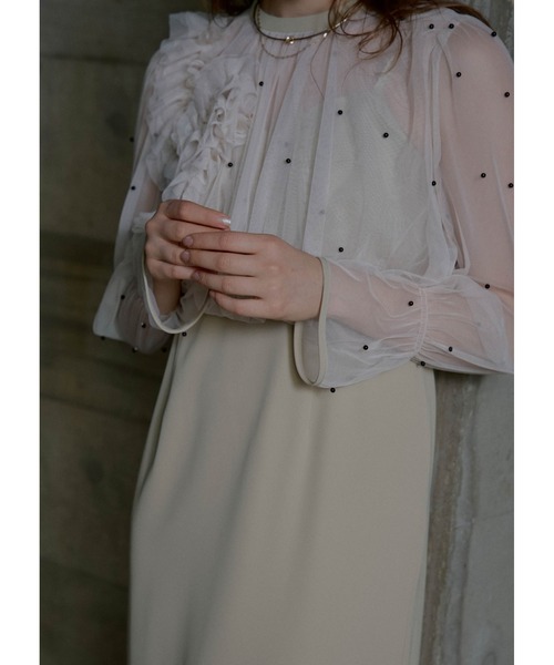 Pearl blouse set dress（ドレス）｜LE'RURE（リルアー）の