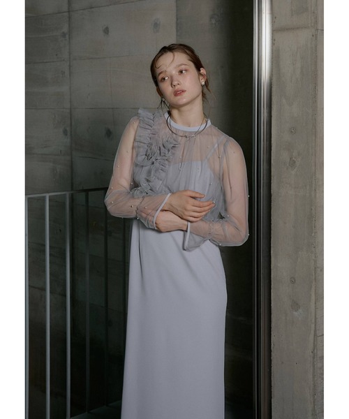Pearl blouse set dress（ドレス）｜LE'RURE（リルアー）の