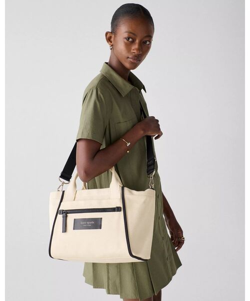 ダッシュ キャンバス トート バッグ（トートバッグ）｜kate spade new