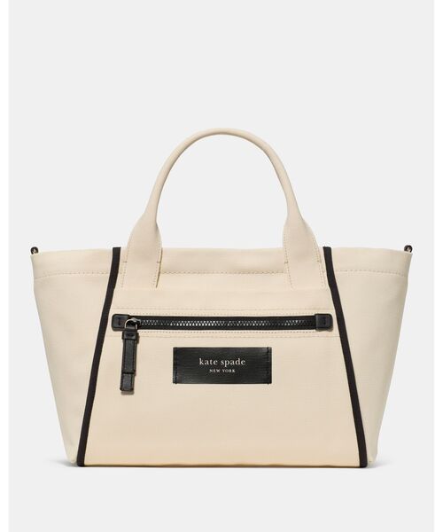 kate spade new york（ケイトスペード ニューヨーク）の「ダッシュ キャンバス トート バッグ（トートバッグ・レディース・ベージュ・ONESIZE）」の5枚目の写真