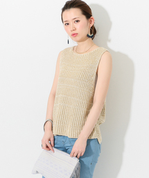 SENSE OF PLACE by URBAN RESEARCH | TRB 畦引き揃えニットベスト(ベスト)