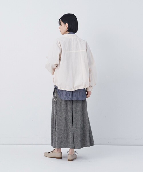 conges payes ADIEU TRISTESSE(コンジェ ペイエ アデュートリステス)の「バルーンブルゾン(ブルゾン・レディース・ピンク/ベージュ・38)」の5枚目の写真