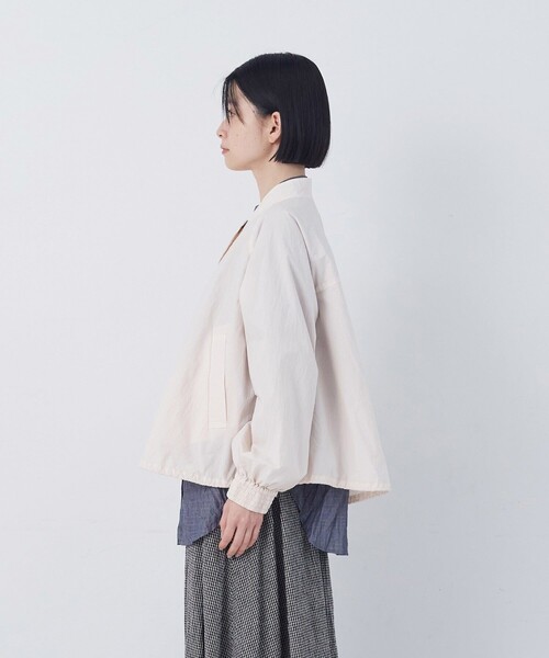 conges payes ADIEU TRISTESSE(コンジェ ペイエ アデュートリステス)の「バルーンブルゾン(ブルゾン・レディース・ピンク/ベージュ・38)」の9枚目の写真