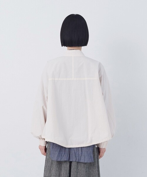 conges payes ADIEU TRISTESSE(コンジェ ペイエ アデュートリステス)の「バルーンブルゾン(ブルゾン・レディース・ピンク/ベージュ・38)」の10枚目の写真