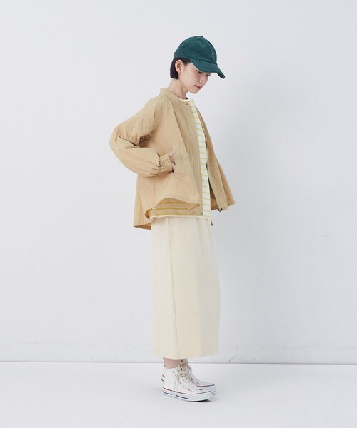 conges payes ADIEU TRISTESSE(コンジェ ペイエ アデュートリステス)の「バルーンブルゾン(ブルゾン・レディース・ピンク/ベージュ・38)」の18枚目の写真