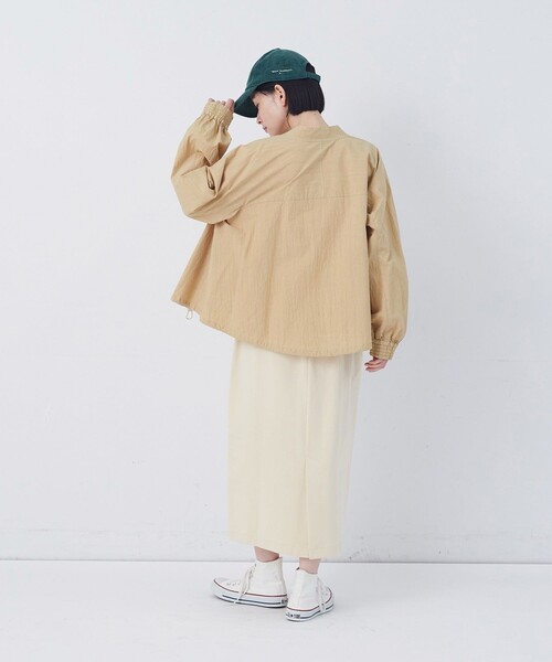 conges payes ADIEU TRISTESSE(コンジェ ペイエ アデュートリステス)の「バルーンブルゾン(ブルゾン・レディース・ピンク/ベージュ・38)」の19枚目の写真