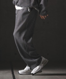 GLIMCLAP | mp14554-Big Waffle Wide Straight Pants ワイドストレートパンツ(201-020-gls-cg)(その他パンツ)