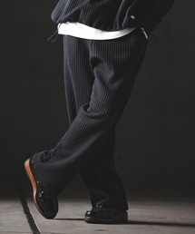 GLIMCLAP（グリムクラップ）の「mp14554-Big Waffle Wide Straight Pants ワイドストレートパンツ(201-020-gls-cg)（その他パンツ）」