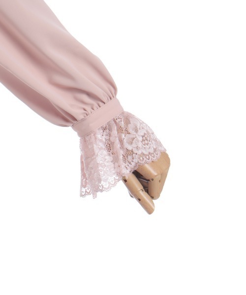 axes femme(アクシーズファム)の「レースフリルブラウス(シャツ/ブラウス・レディース・ブラック/ホワイト/ピンク・MEDIUM)」の17枚目の写真