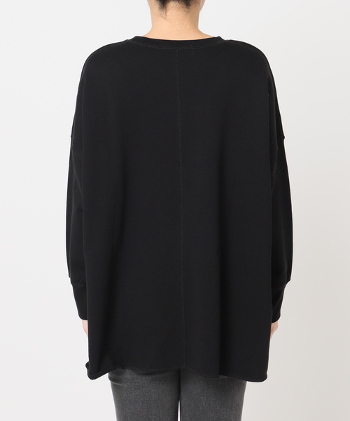 JOURNAL STANDARD relume（ジャーナルスタンダード　レリューム）の「《追加4》オーバーサイズロングスウェット（スウェット・レディース・ホワイト系その他/ピンク/ブラウン/ブラック・FREE）」の12枚目の写真