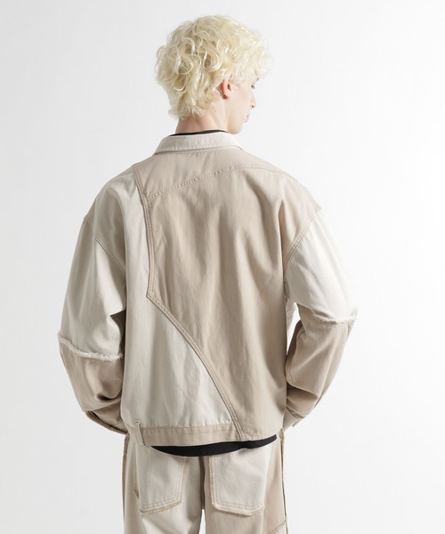 HARE(ハレ)の「サイコウチクデニムシャツ(HARE)(シャツ/ブラウス・メンズ・ブラック/オフホワイト・FREE)」の11枚目の写真