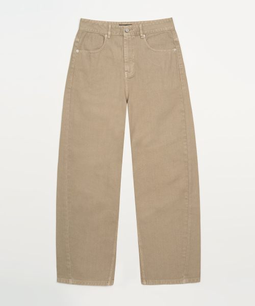 TOFFEE(トフィー)の「ディープカーブデニムパンツ (ベージュ)(デニムパンツ・メンズ・その他・SMALL/MEDIUM/LARGE/X-LARGE)」の10枚目の写真